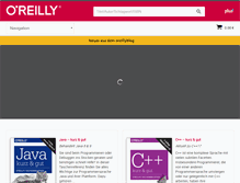 Tablet Screenshot of oreilly.de